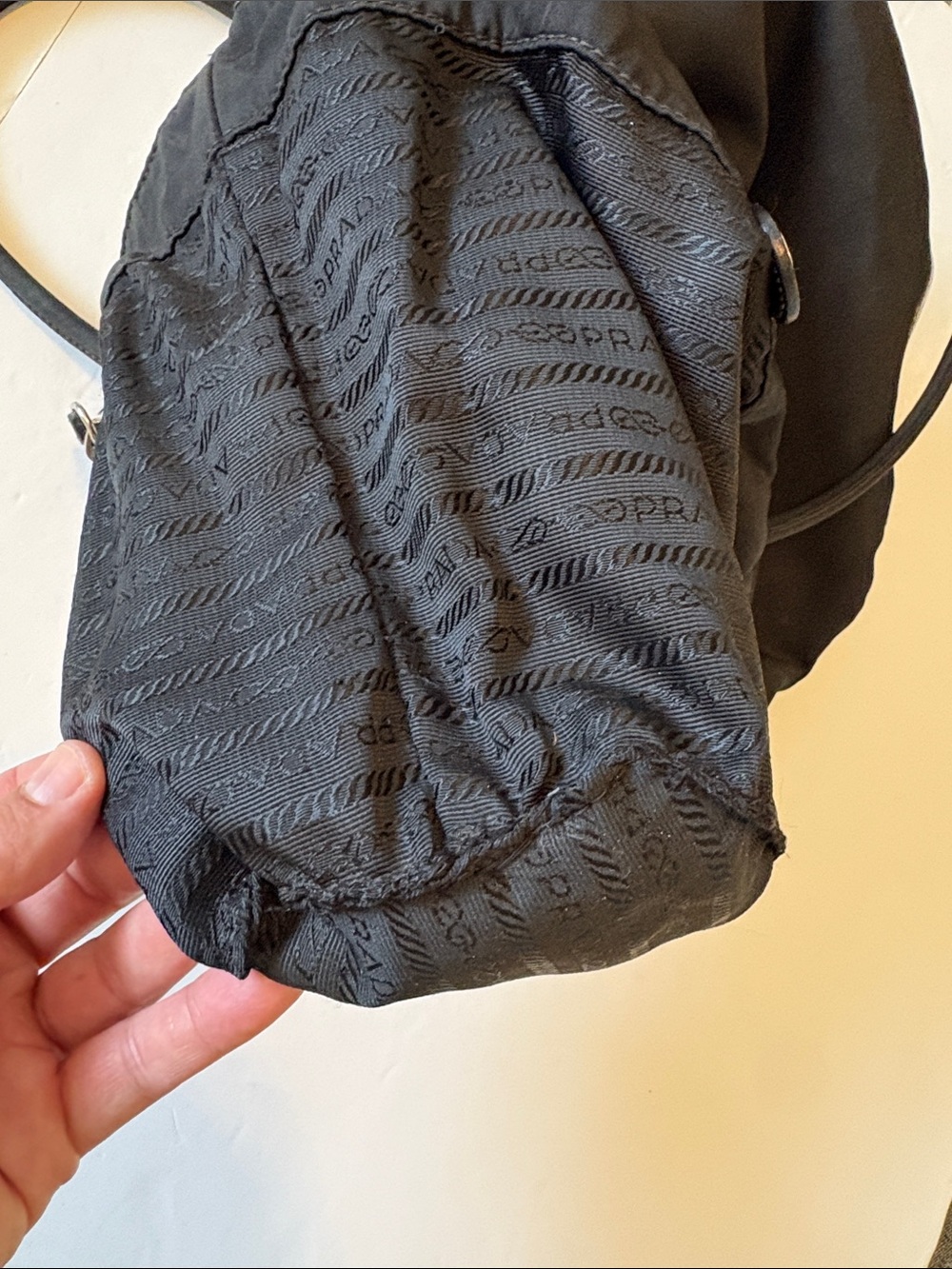 Prada Black Nylon Tote - Picture 8 of 14